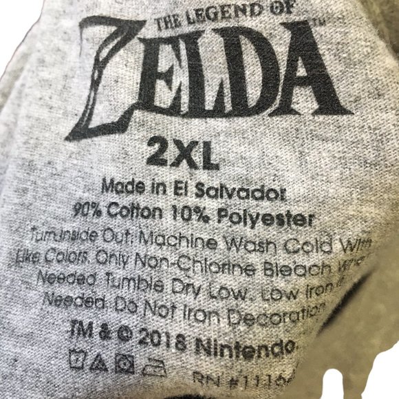 Legend of Zelda T-Shirt Nintendo 2XL - Picture 3 of 4